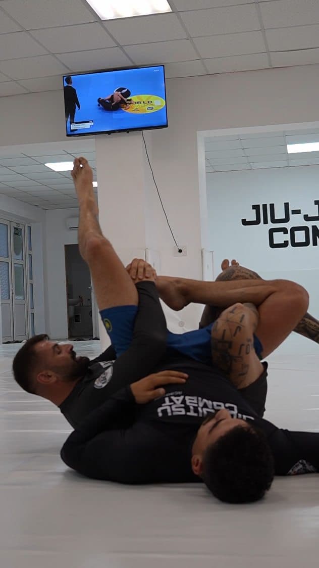 Leg Attack from Back Control