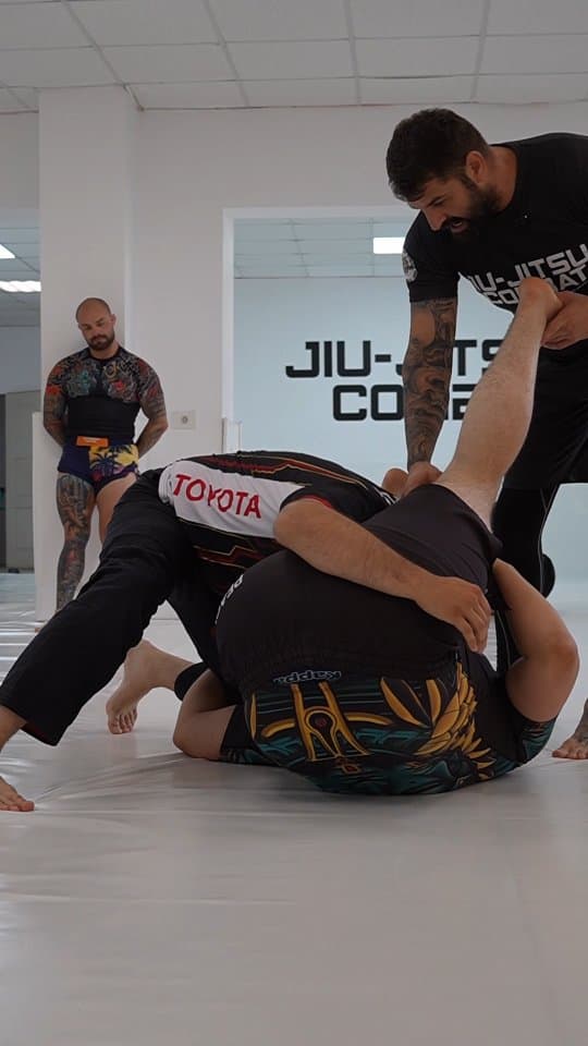 High Cross from Closed Guard